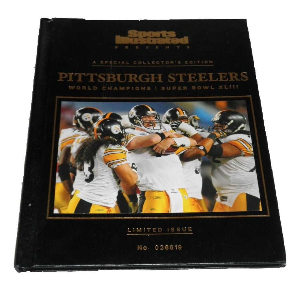 Sports Illustrated Collector's Edition Book Pittsburgh Steelers Super Bowl XLIII